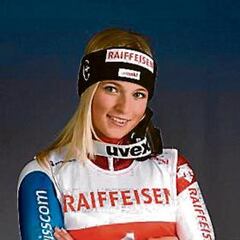 Lara Gut, una musa del esquí a lo Sharapova
