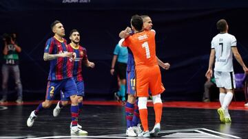 Resumen y ganador del Barcelona-Dobovec, Champions League de fútbol sala hoy,