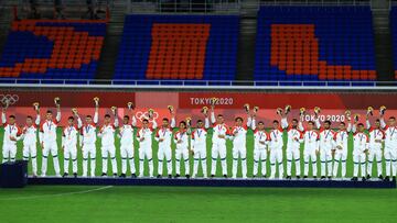 México recibió su medalla de bronce en Tokio 2020