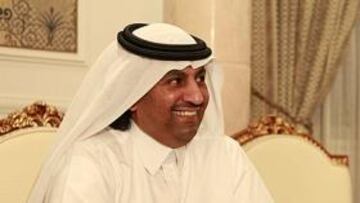 <b>¿UN REY MAGO? </b>El jeque Abdullah bin Nasser Al-Thani, posando para el diario AS en Doha (Qatar).