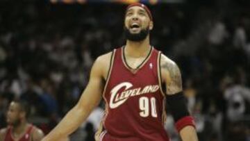Drew Gooden, durante su etapa como jugador de los Cavaliers.