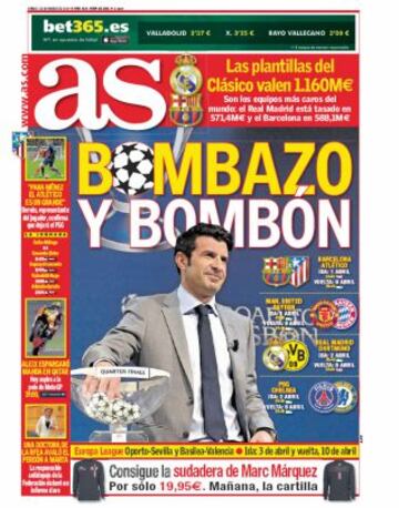 Las portadas de AS de marzo