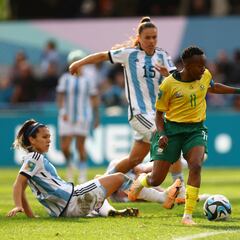 Argentina 2-2 Sudáfrica: Resumen, resultado y goles del partido | Mundial Femenino, en directo