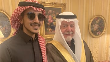 Aurelio de Laurentiis, en su última estancia en Arabia.