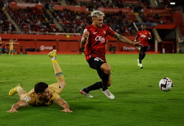 Robert Lewandowski y Pablo Maffeo.
