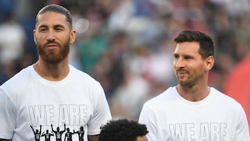 Ramos backs PSG team-mate Messi for Ballon d'Or