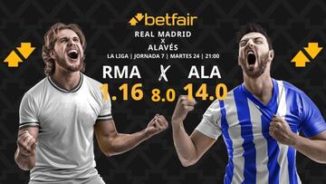 Real Madrid vs. Deportivo Alavés: horario, dónde ver, pronósticos y clasificación