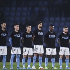 Aprobados y suspensos del Celta: Noche aciaga de los mexicanos