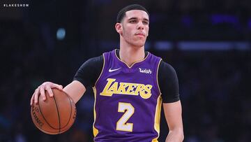 Lonzo Ball, base de los Lakers, será operado de la rodilla izquierda.