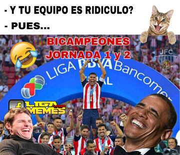 33 memes que alaban a Chivas y se burlan de Cruz Azul y Pumas