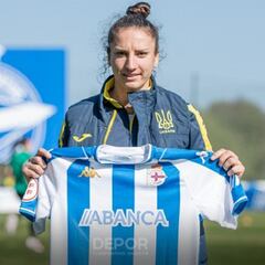 El Depor ficha a la ucraniana Viktoriia Hiryn tras abandonar su país por la guerra