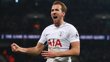 Harry Kane bate el récord de goles del Tottenham en Premier