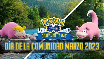 pokemon go dia de la comunidad marzo 2023 slowpoke y slowpoke galar