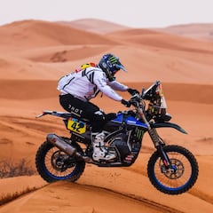 Yamaha deja el desierto