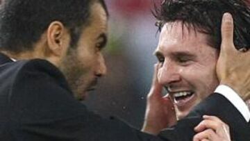 Guardiola: "Es una inmensa noticia la renovación de Messi"