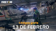 Códigos Free Fire de hoy 13 de febrero de 2022; todas las recompensas gratis