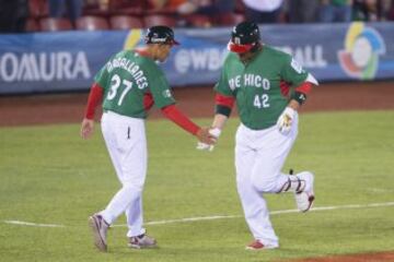 Action photo during the match Mexico vs Italia corresponding of the World Baseball Classic 2017,  in Jalisco. 

Foto durante el partido Mexico vs Italia correspondiente al Clasico Mundial de Beisbol 2017, en Jalisco, en la foto: Japhet Amador Mexico

09/03/2017/MEXSPORT/Cristian de Marchena