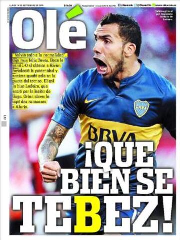 Portadas de la prensa deportiva