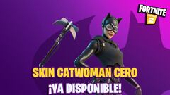 Fortnite: skin Catwoman Cero ya disponible; precio y contenidos