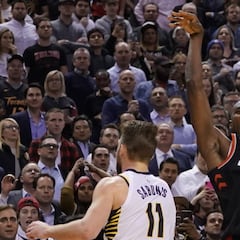 Ibaka sentencia en una victoria histórica para los Raptors