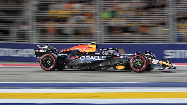 Así quedó Checo Pérez en la clasificación del GP de Singapur ¿en qué posición sale?