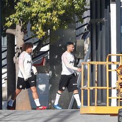 Coquelin y Rodrigo, al límite para la Champions