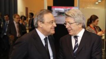 Florentino Pérez y Enrique Cerezo.