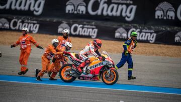 Marc Márquez, primero en el FP1 y cuarto en la combinada