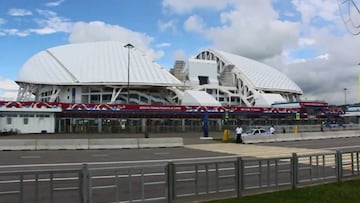 Sochi, un 'cubo de hielo' recibirá a la Selección Mexicana