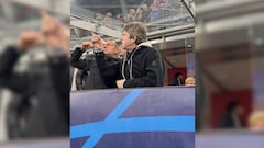 Noel Gallagher’s surprise visit to Milan-PSG game