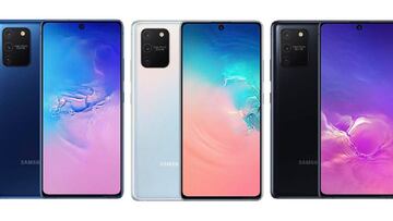 Samsung revela por fin los Galaxy S10 Lite y Note 10 Lite