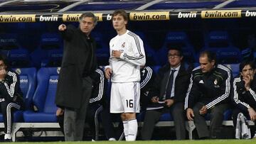 Canales, con Mourinho en 2011.