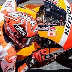 “No me lo he pensado a la hora de adelantar a Rossi”