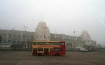 Exteriores del Estadio de Wembley en el 2000.