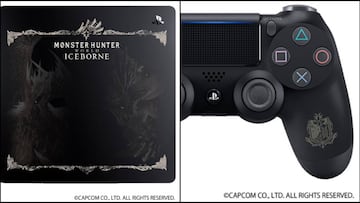 Anunciada una carcasa de PS4 y DualShock 4 de Monster Hunter World: Iceborne