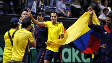 Daniel Galán rechaza ser convocado al equipo colombiano de Copa Davis.