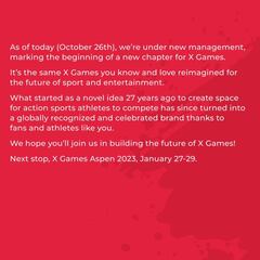 ESPN vende los X Games a MSP Sports Capital