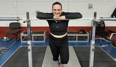 “La llegada de mi hija mejoró mi vida... Fueron 12 horas de parto y ahora me acompaña a entrenar”