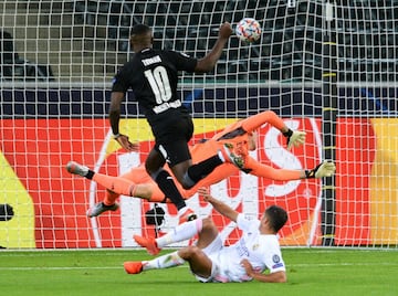 1-0. Marcus Thuram marcó el primer gol.