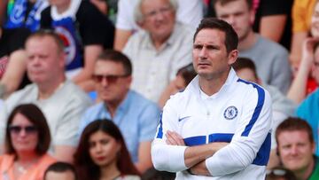 Frank Lampard, entrenador del Chelsea