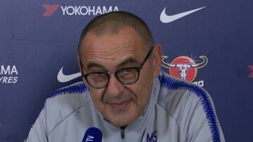 Sarri se muestra optimista con la renovación de Hazard