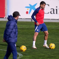 Sesión extra para Correa, Riquelme, Paulista y Vermeeren