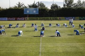 El plantel realizó su primer entrenamiento en San Carlos de Apoquindo después de vencer a Brasil.