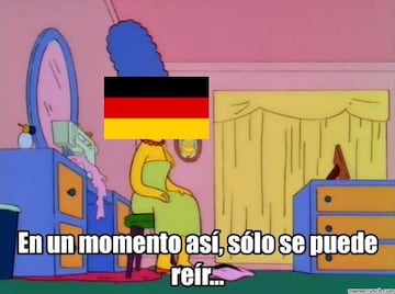 Los memes se burlan de la eliminación de Alemania