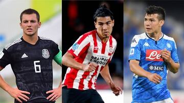 'Chucky' Lozano, Erick Gutiérrez y Eugenio Pizzuto, ya conocen a sus rivales en Europa League