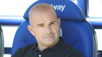 Head coach Paco Lopez of Levante UD during the match between Levante and Rayo Vallecano of LaLiga, date 36, 2018-2019 season. Ciutat de Valencia Stadium. Valencia, Spain - 4 MAY 2019