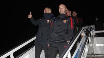 El Barcelona ya está en Madrid