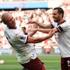 Bernardo rescata a Haaland