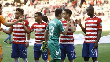 El Granada ante el Reus.