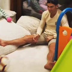 Cristiano Ronaldo celebra su cumpleaños dando una "clase" de fútbol a su hijo Mateo